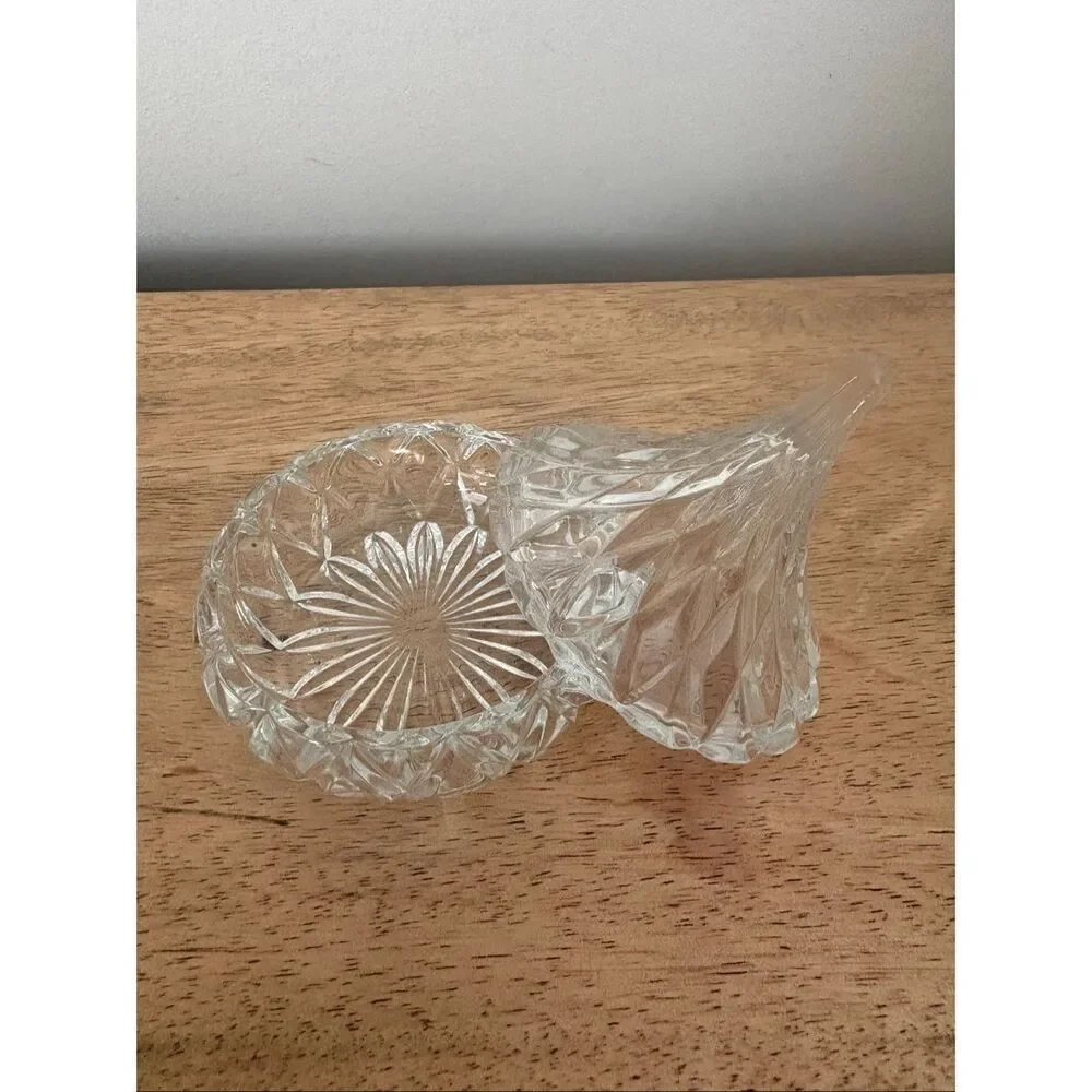 Godinger Crystal Famous Hershey Kiss Crystal Candy / Trinket Dish